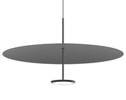 Sky Dome Pendant Pendant Lights Pablo 32" - Matte Black + Black 