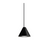 Keglen LED Pendant Pendant Lights Louis Poulsen Black 7 in LED 2700K