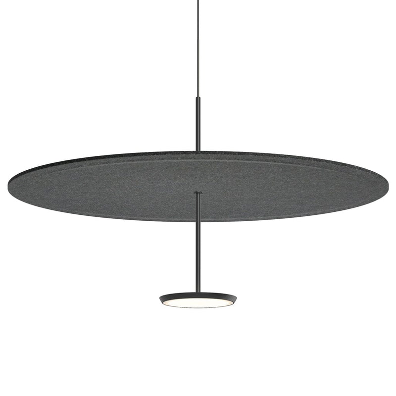 Sky Sound Pendant Light Pendant Lights Pablo 32" - Matte Black + Anthracite 