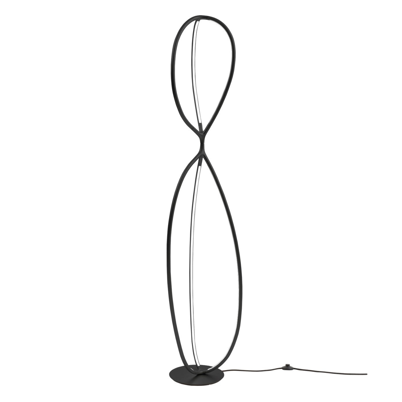 Arrival Floor Lamp Table Lamps Artemide Black