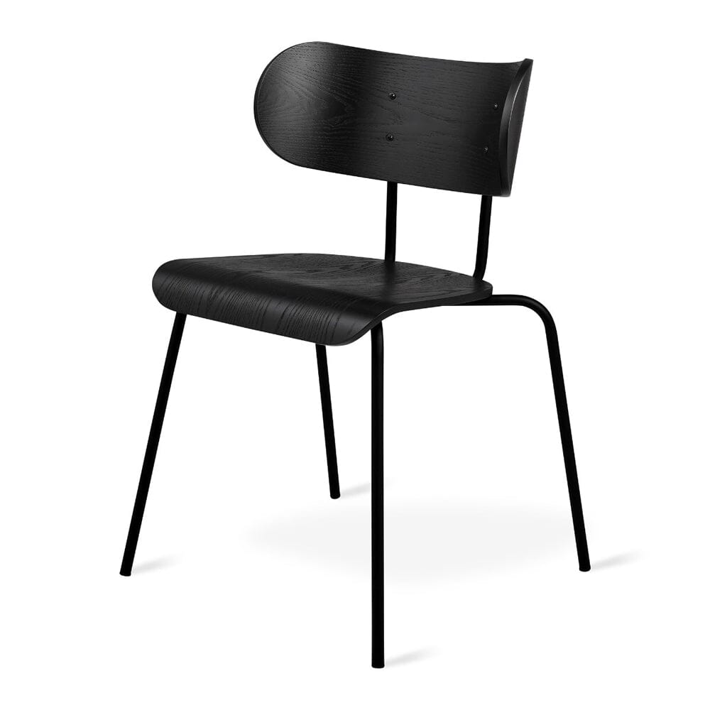 Bantam Dining Chair Dining chairs Gus Modern Black Ash Black 