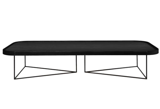 Porter Rectangle Coffee Table Coffee table Gus Modern Black Ash & Black 