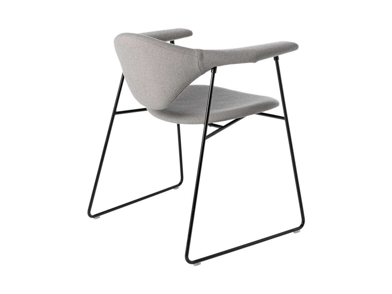 Masculo Lounge Chair - Sledge Base lounge chair Gubi 