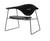 Masculo Lounge Chair - Sledge Base lounge chair Gubi 