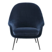 Bat Lounge Chair - High Back With Conic Base lounge chairs GUBI 