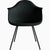 Eames  Molded Plastic Arm Chair with 4 legged Base