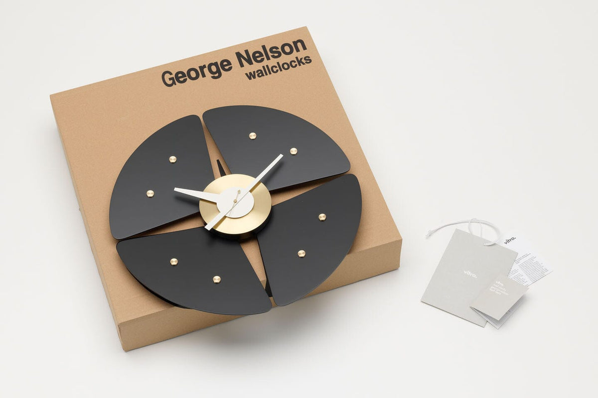 Nelson Petal Wall Clock Clocks Vitra 