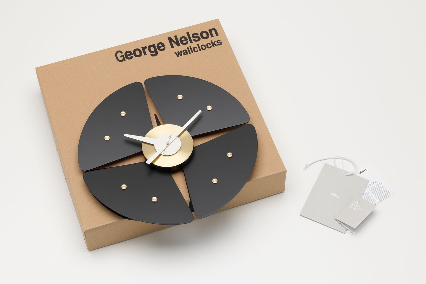 Nelson Petal Wall Clock Clocks Vitra 
