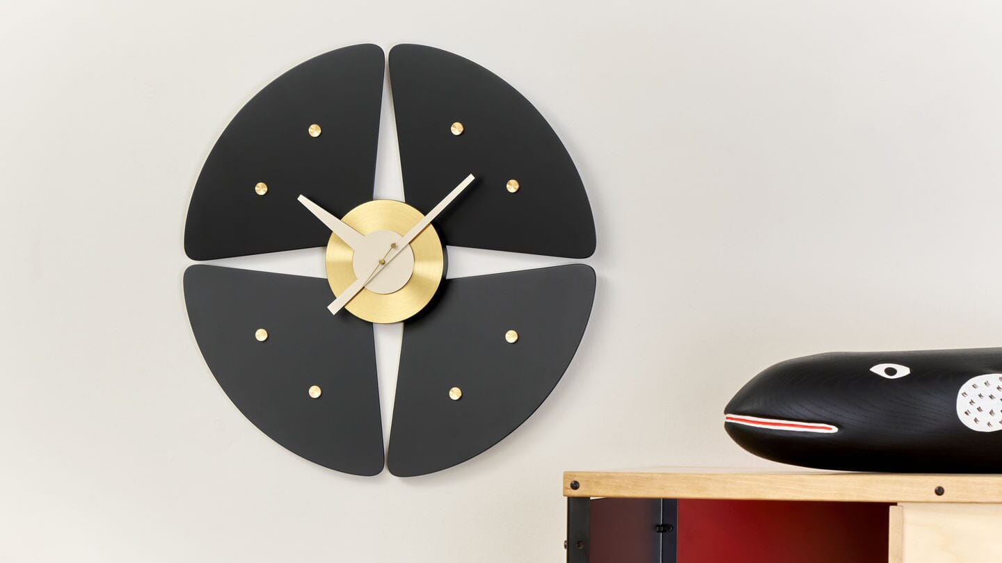 Nelson Petal Wall Clock Clocks Vitra 