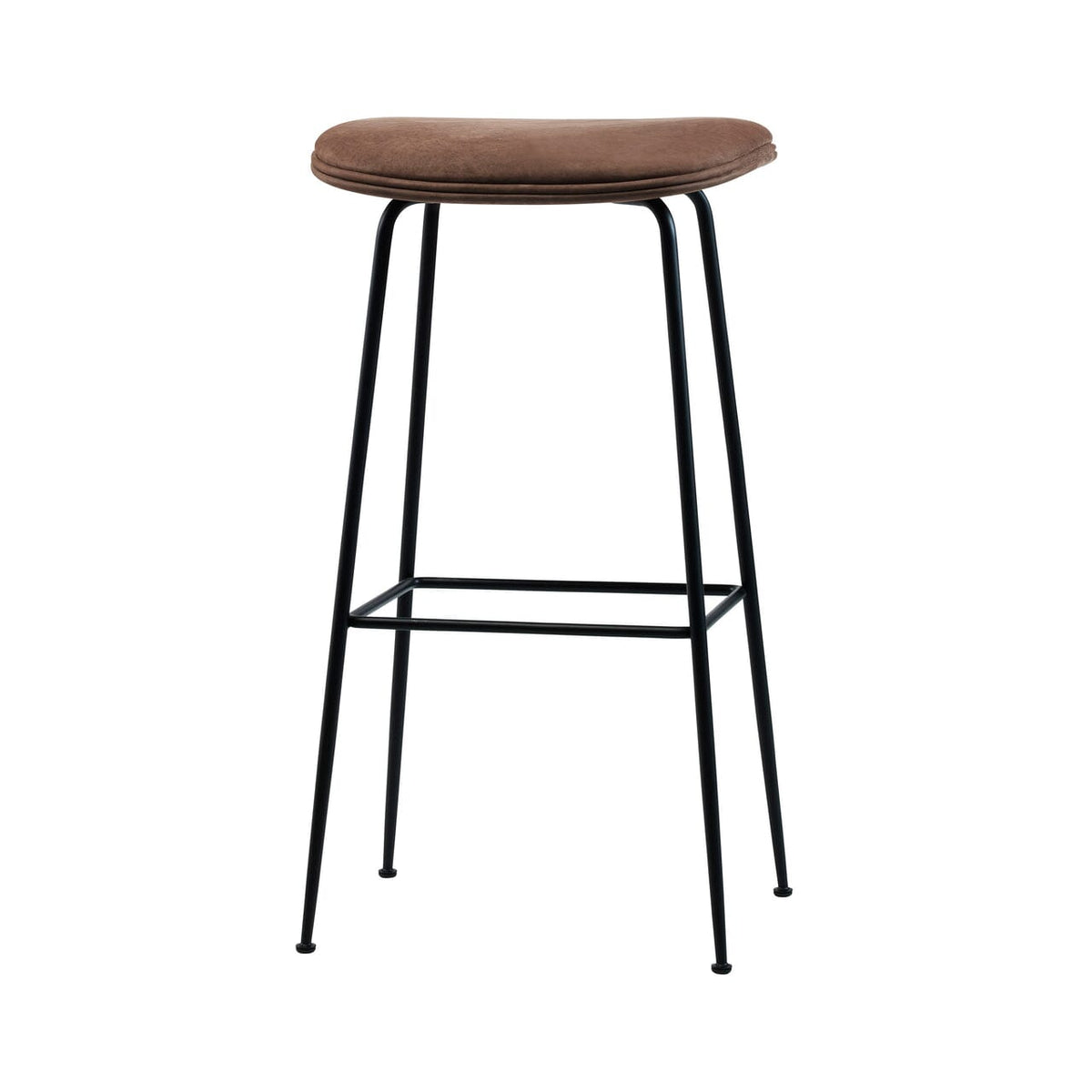 Beetle Bar Stool - Fully Upholstered Stools Gubi 