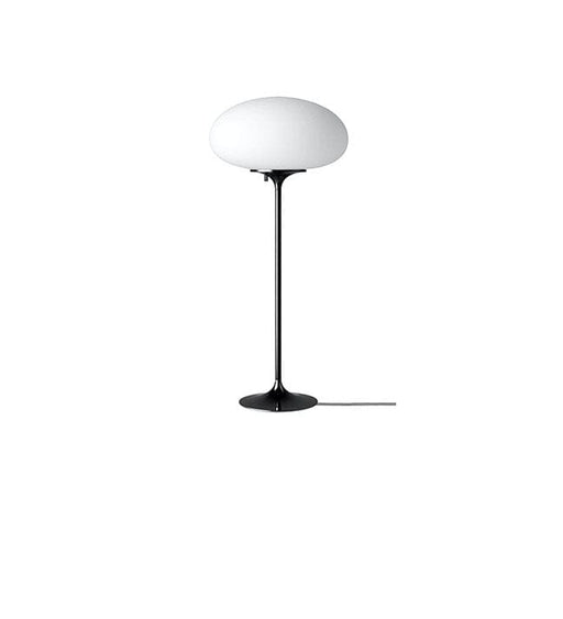 Stemlite Table Lamp Table Lamps Gubi Black Chrome Large Frosted Glass