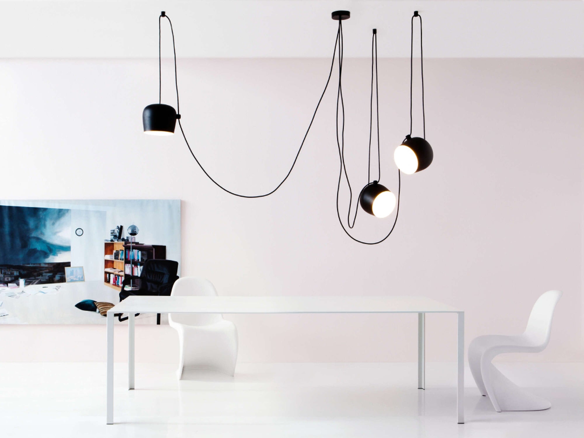 AIM Small LED Pendant Light Pendant Lights Flos 