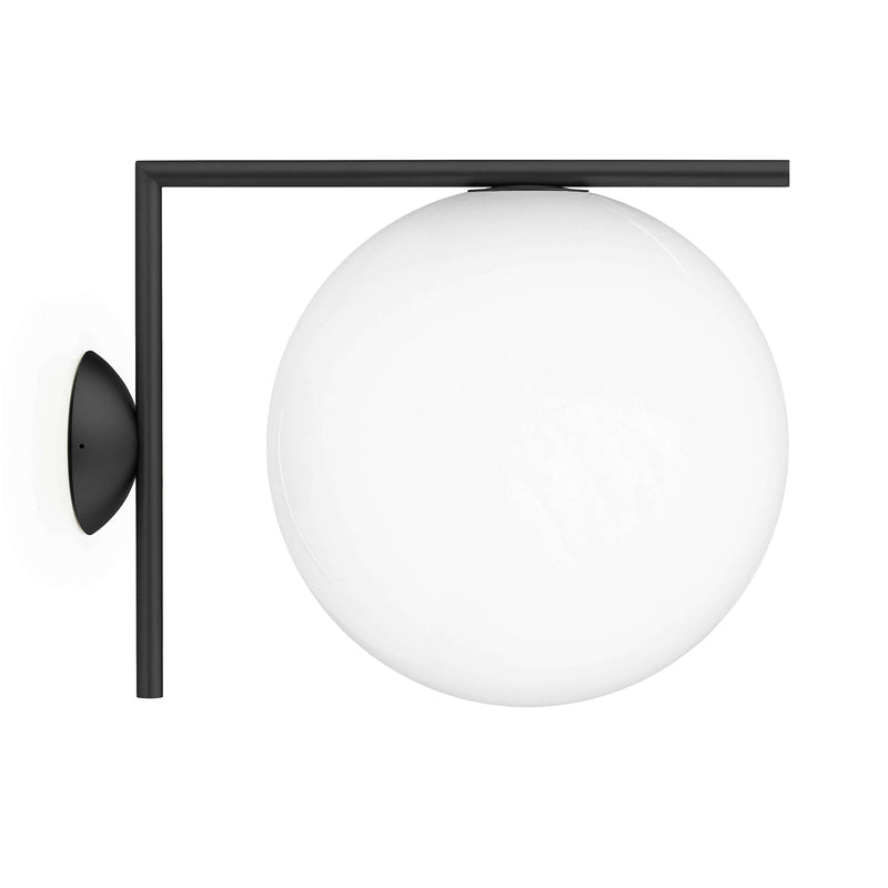 IC Lights Outdoor Wall Sconce Lighting Flos Large Black 