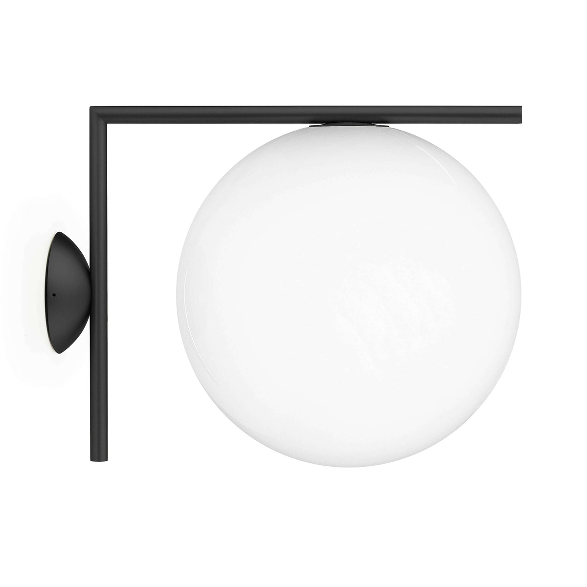 IC Lights Outdoor Wall Sconce Lighting Flos Large Black 