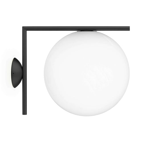 IC Lights Outdoor Wall Sconce Lighting Flos Large Black 
