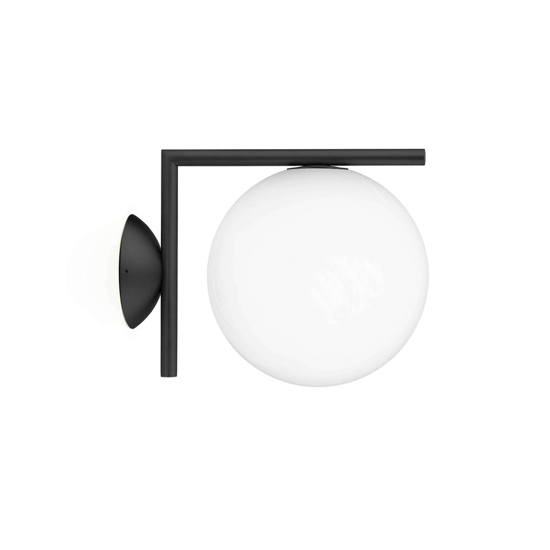 IC Lights Outdoor Wall Sconce Lighting Flos Small Black 