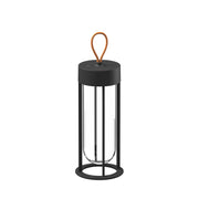 In Vitro Unplugged Portable Lamp Outdoors Flos Black 2700K 