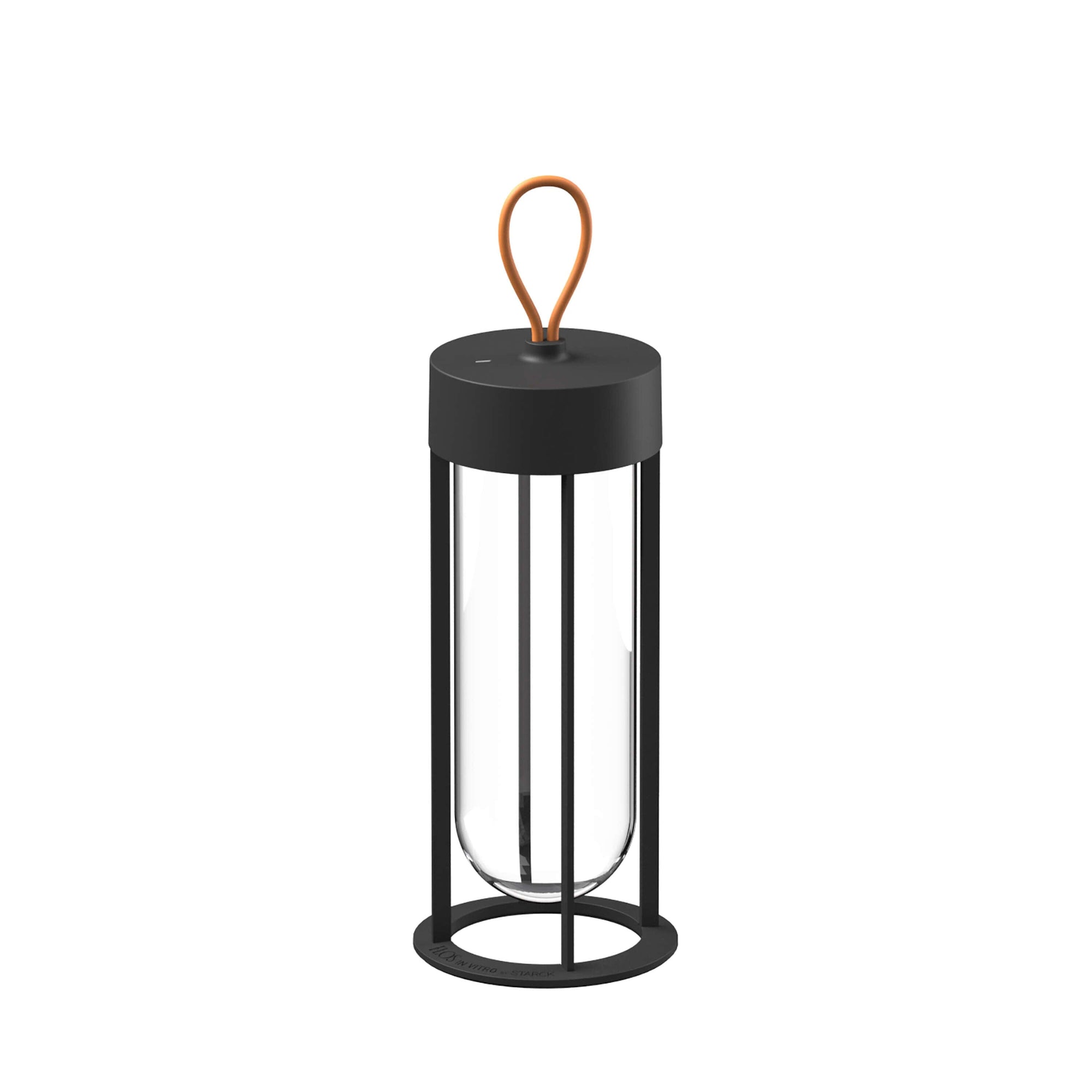 In Vitro Unplugged Portable Lamp Outdoors Flos Black 2700K 