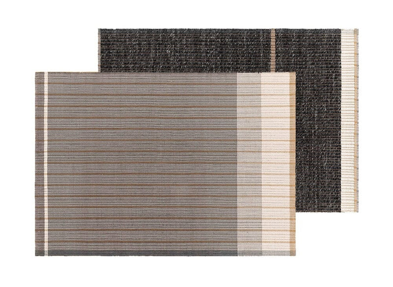 Reversible Rug Rug Gan Small Black 