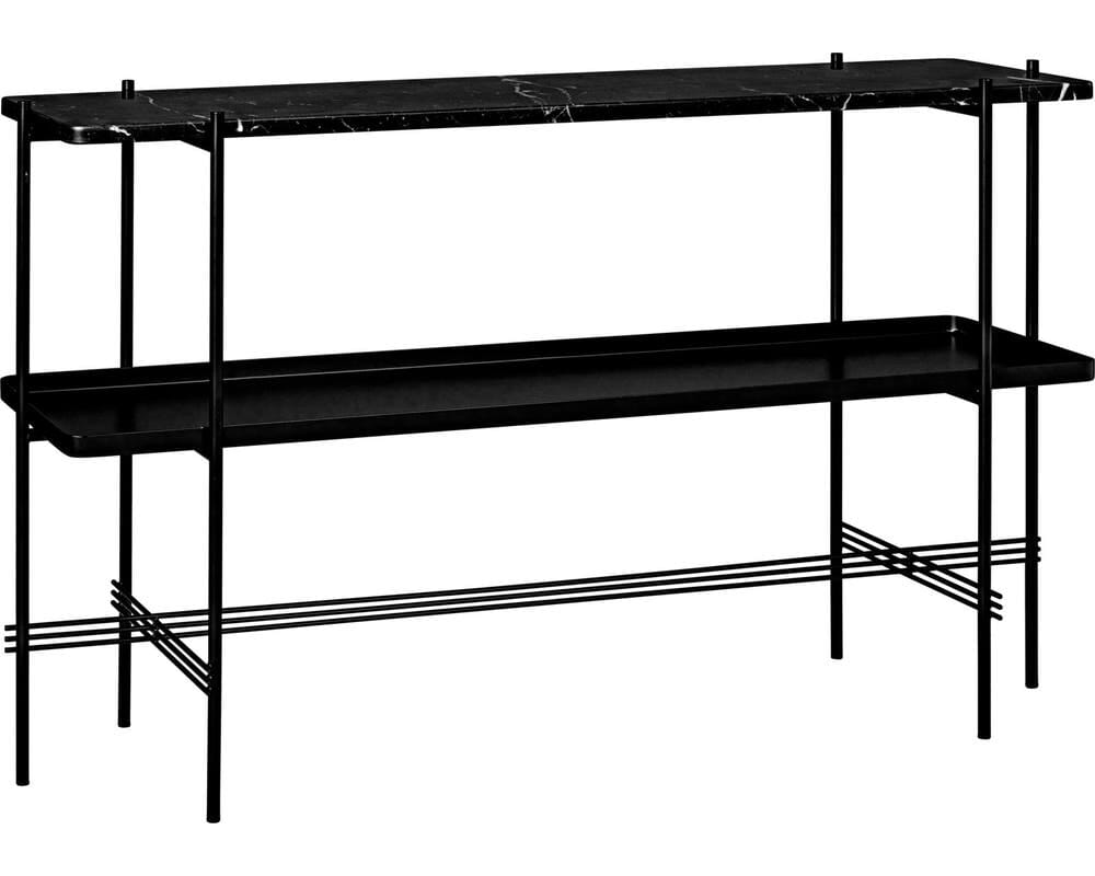 TS Console 2 Rack Table with Tray- 120 x 30 cm Console Table GUBI 