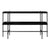 TS Console 2 Rack Table with Tray- 120 x 30 cm Console Table GUBI Black Marquina Marble 