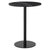 1.0 Bar Table bar height tables Gubi Large Black base Black Marquina Marble