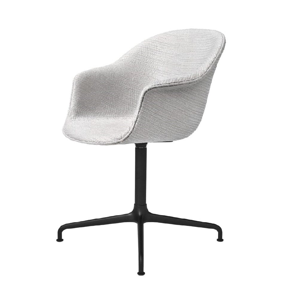 Bat Meeting Chair 4-Star Base - Fully Upholstered Chairs Gubi 