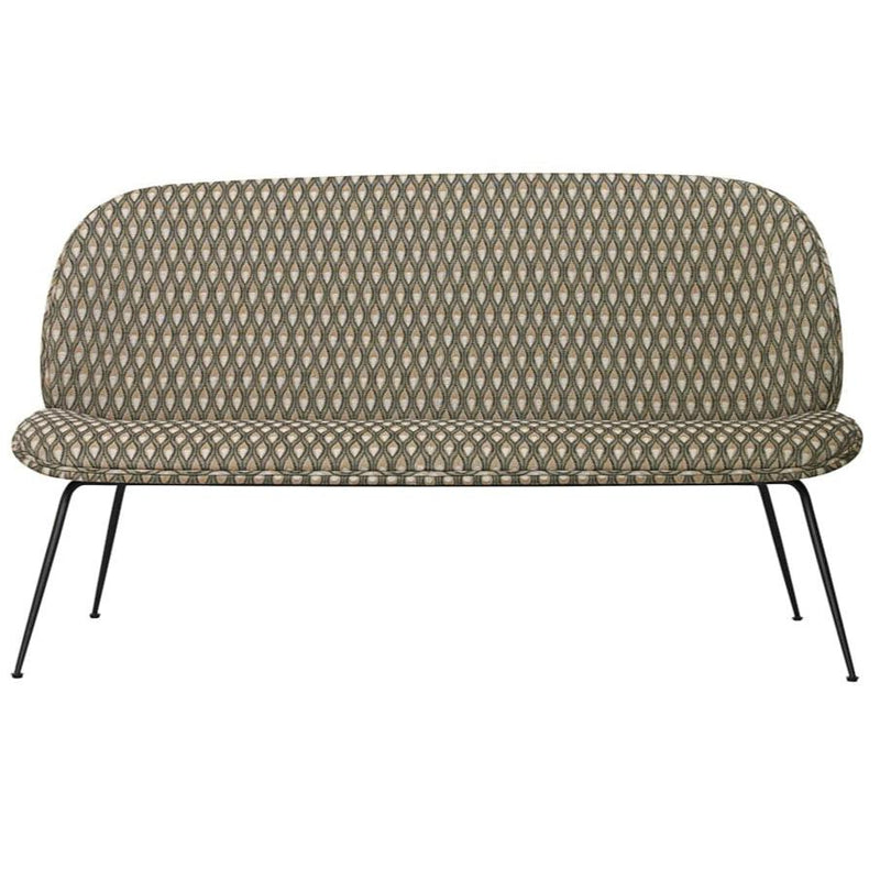 Beetle Conic Base 2-Seater Sofa Sofas Gubi Conic Black Base 