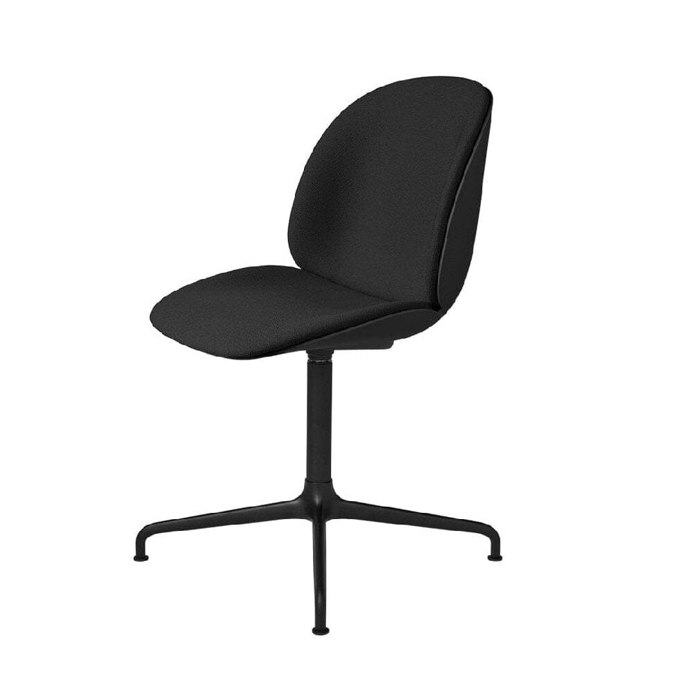 Beetle Meeting Chair 4-Star Swivel Base - Front Upholstered Chairs Gubi 