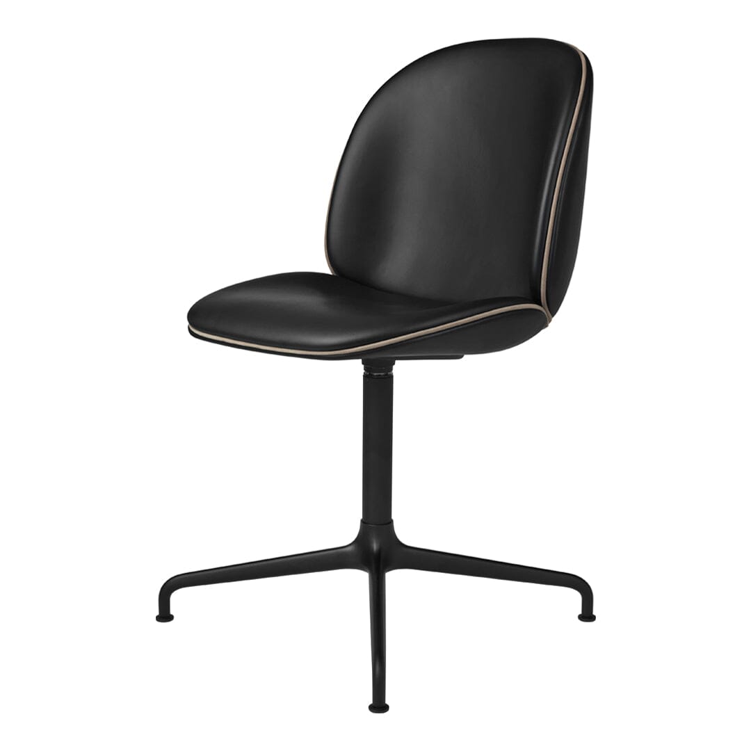 Beetle Meeting Chair 4-Star Swivel Base - Fully Upholstered Chairs Gubi 