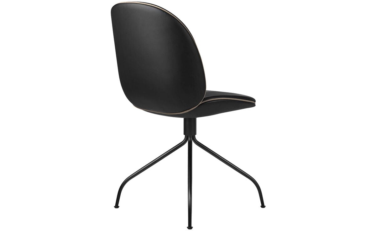 Beetle Meeting Chair with Swivel Base - Fully Upholstered Chairs Gubi 