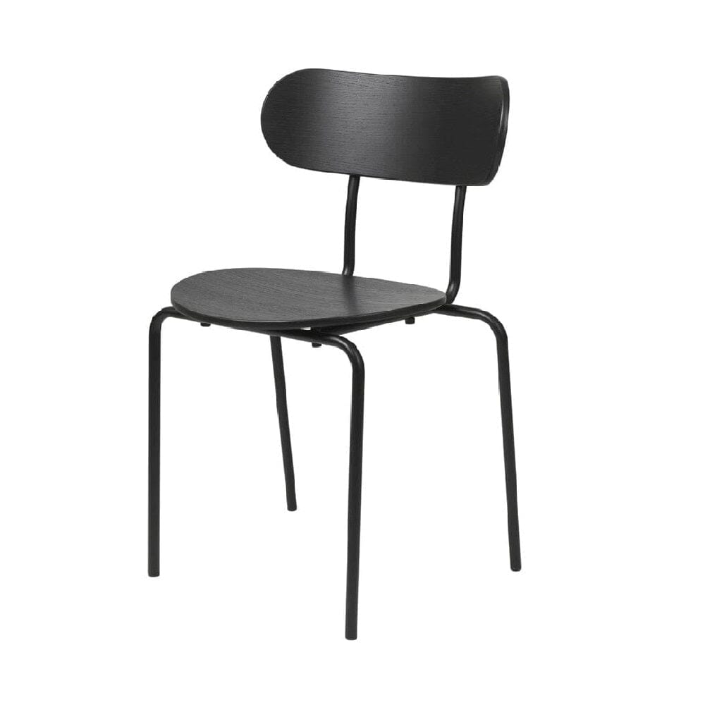 Coco 4-Legged Stackable Dining Chair Dining Chair Gubi 