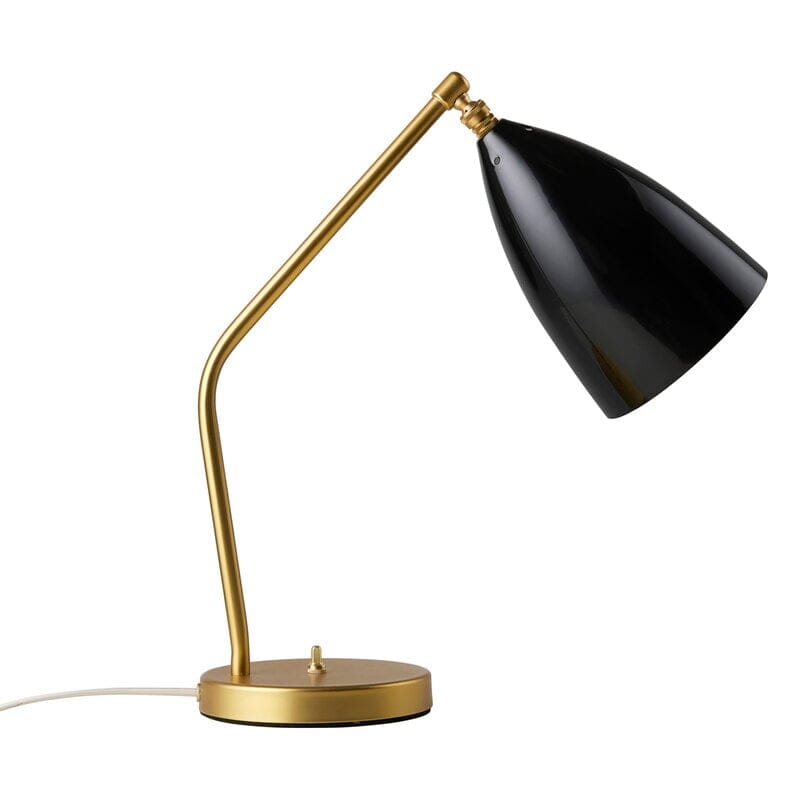 Grashoppa Table Lamp Table Lamps Gubi Black Glossy 