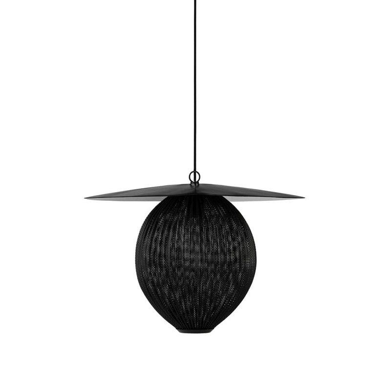 Satellite Pendant Lamp Lighting Gubi Soft Black Semi Matt Black Large