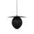 Satellite Pendant Lamp Lighting Gubi Soft Black Semi Matt Black Large