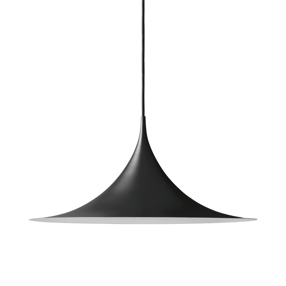 Semi Pendant Lamp Pendant Lights Gubi Large +$350.00 Black Semi Matt 