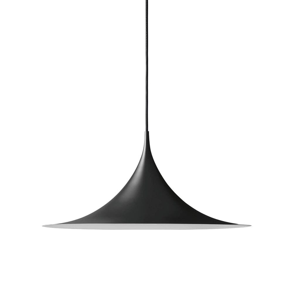 Semi Pendant Lamp Pendant Lights Gubi Medium +$250.00 Black Semi Matt 