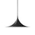 Semi Pendant Lamp Pendant Lights Gubi Medium +$250.00 Black Semi Matt 