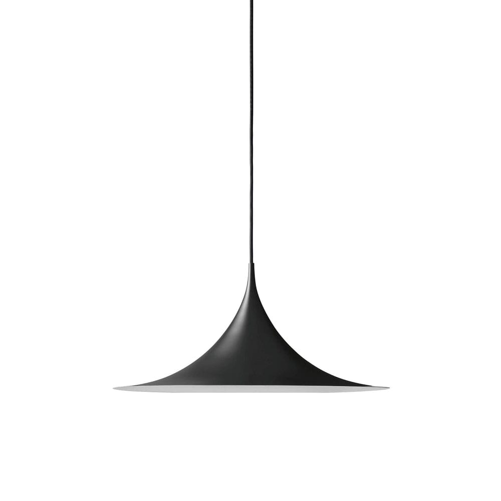 Semi Pendant Lamp Pendant Lights Gubi Small Black Semi Matt 