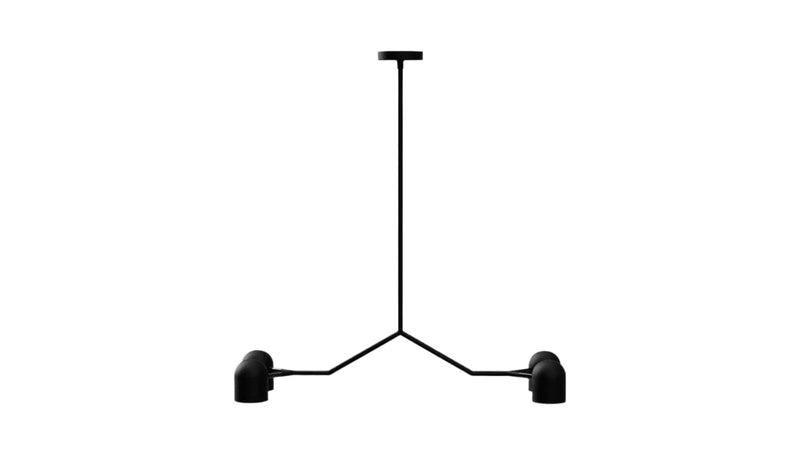 Tandem 4-Head Pendant Lamp Pendant Lights Gus Modern 