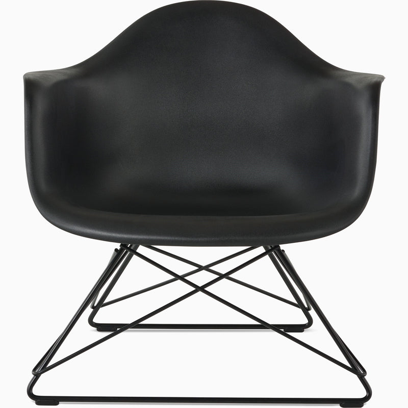 Eames Molded Plastic Low Wire Base Armchair lounge chair herman miller 