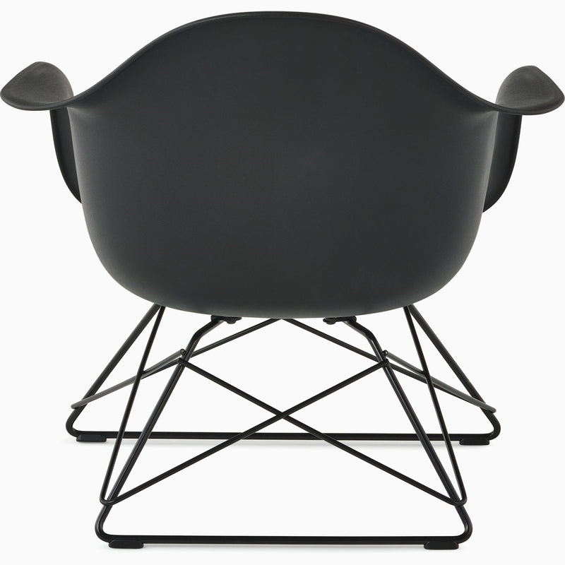 Eames Molded Plastic Low Wire Base Armchair lounge chair herman miller 