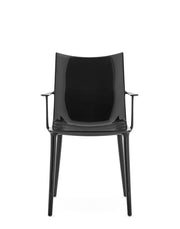 H.H.H. Dining Armchair Armchair Kartell Black 