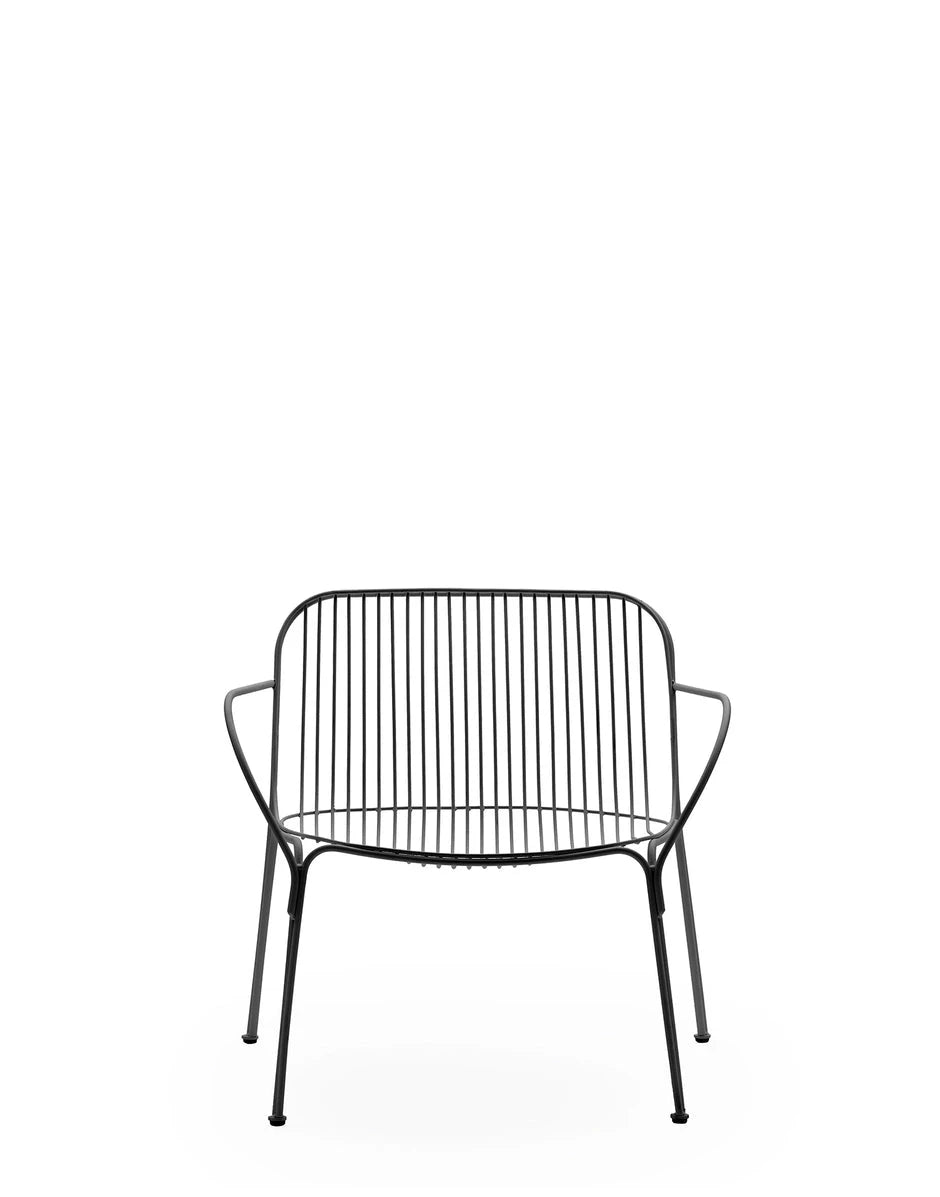 Hiray Armchair Armchair Kartell Black No Seat Cushion 