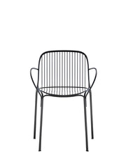 Hiray Dining Armchair Dining Chair Kartell Black No Seat Cushion 