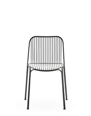 Hiray Dining Chair Dining Chair Kartell Black Seat Cushion - Ecru 