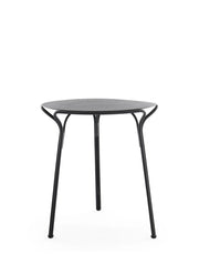 Hiray Dining Table Tables Kartell Black Round Top 