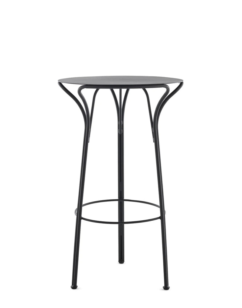 Hiray High Table Tables Kartell Black 