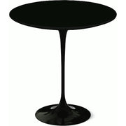 Saarinen Side Table - 20” Round side/end table Knoll Black Black laminate, Satin finish 