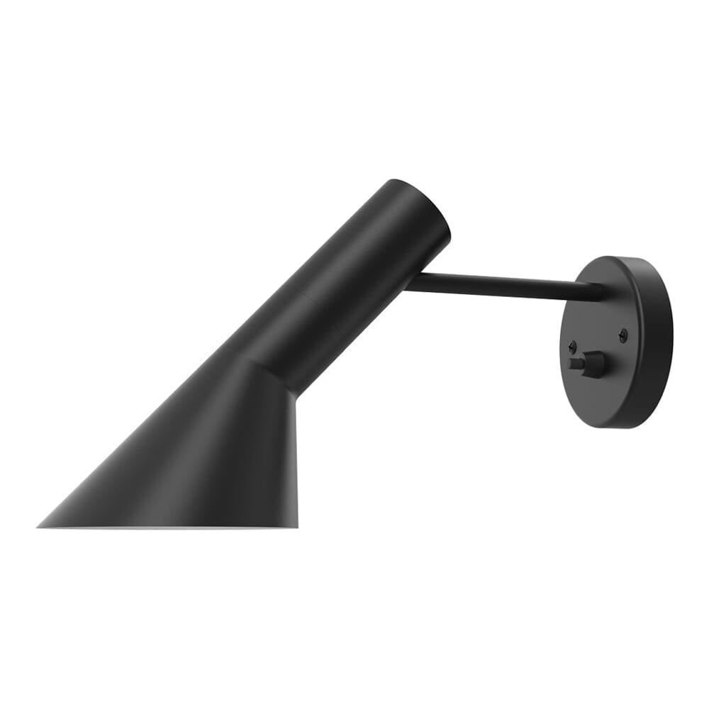 AJ Wall Sconce by Louis Poulsen wall / ceiling lamps Louis Poulsen With Switch Black 